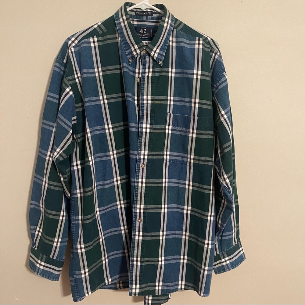 417 Van Huesen INDIGO 100% cotton